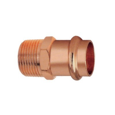 銅製の継手にはどのような形状がありますか?